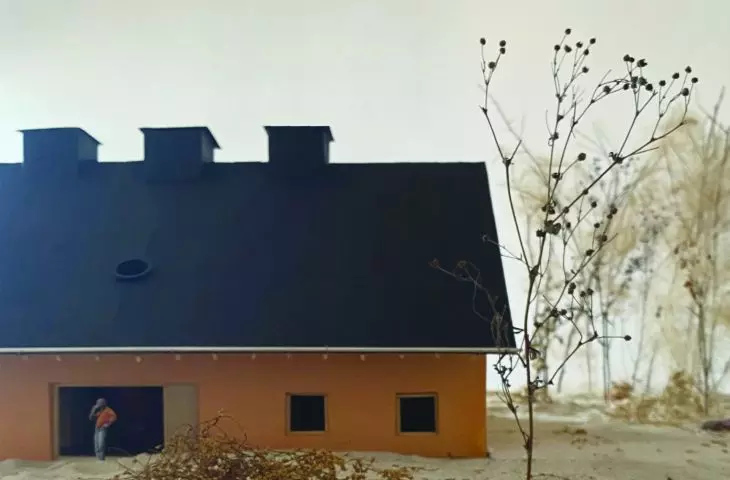 dom mieszkalny, widok od strony północno-wschodniej