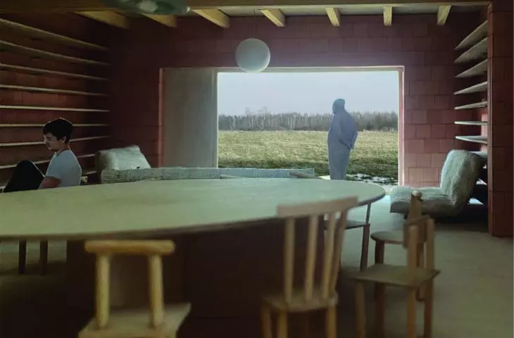 dom mieszkalny, przestrzeń dzienna