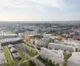 Zwycięska praca w konkursie Florenc 21 na zagospodarowanie kwartału B04 w Pradze