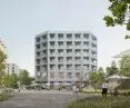 The winning entry in the Florenc 21 competition for the development of the B04 quarter in Prague