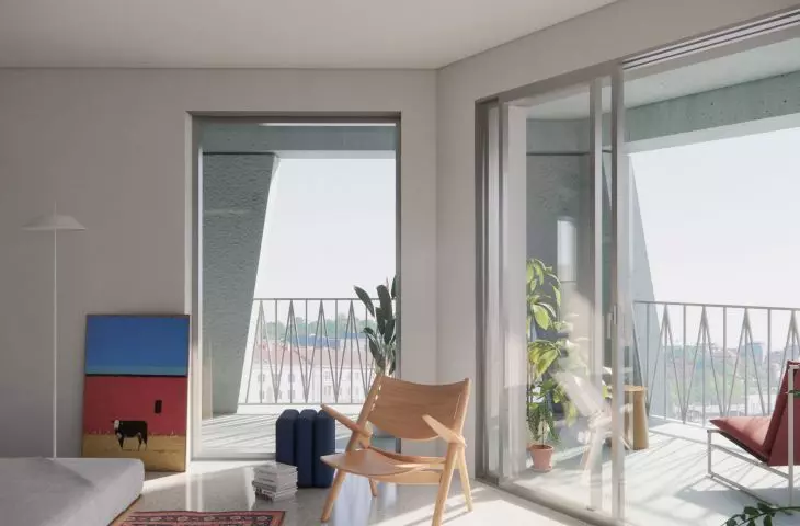 The winning entry in the Florenc 21 competition for the development of the B04 quarter in Prague