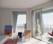The winning entry in the Florenc 21 competition for the development of the B04 quarter in Prague