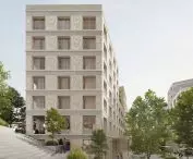The winning entry in the Florenc 21 competition for the development of the B04 quarter in Prague