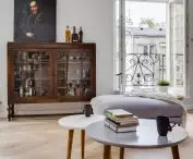 Oryginalne połączenie różnych stylów mebli