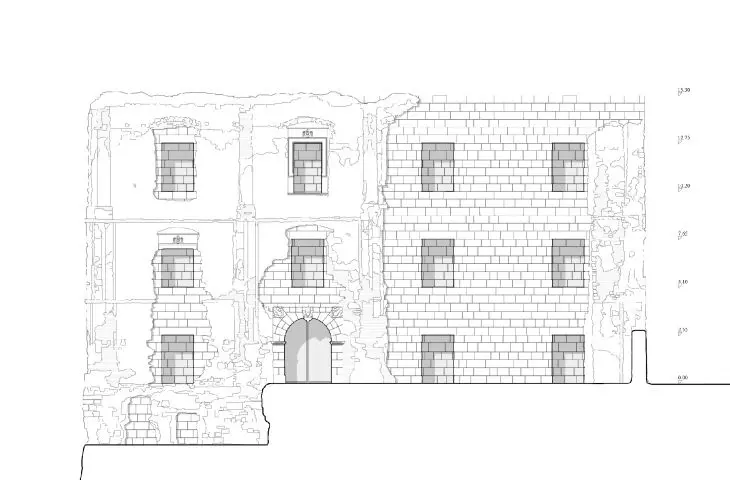 south elevation