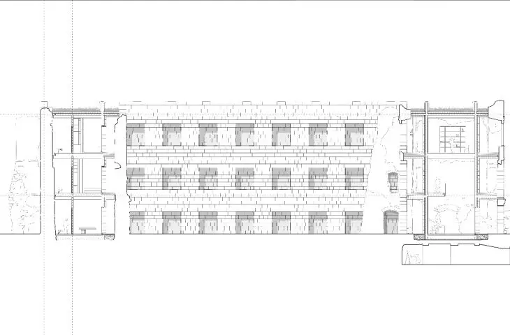 B-B section