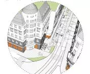 Area 1: view of Kollataja Street