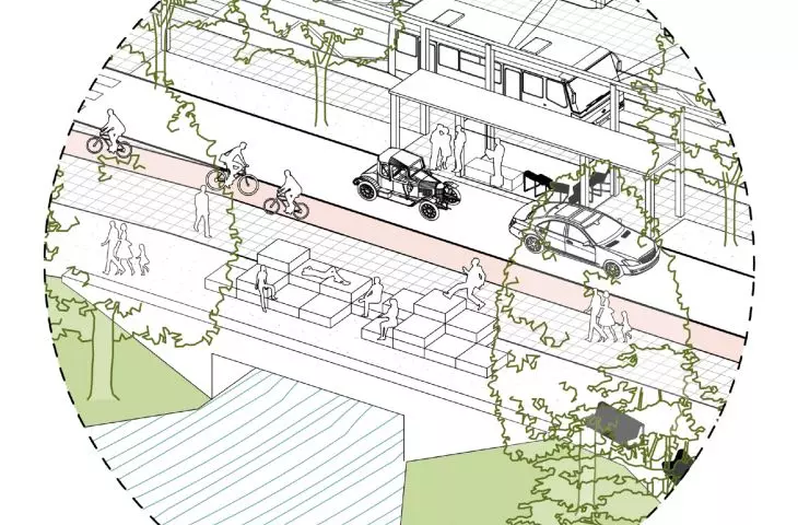 Area 4: space on the bridge