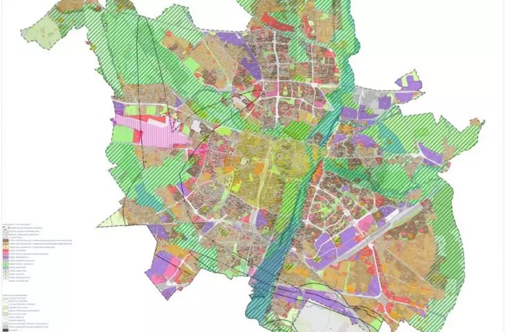 General plan of Poznań