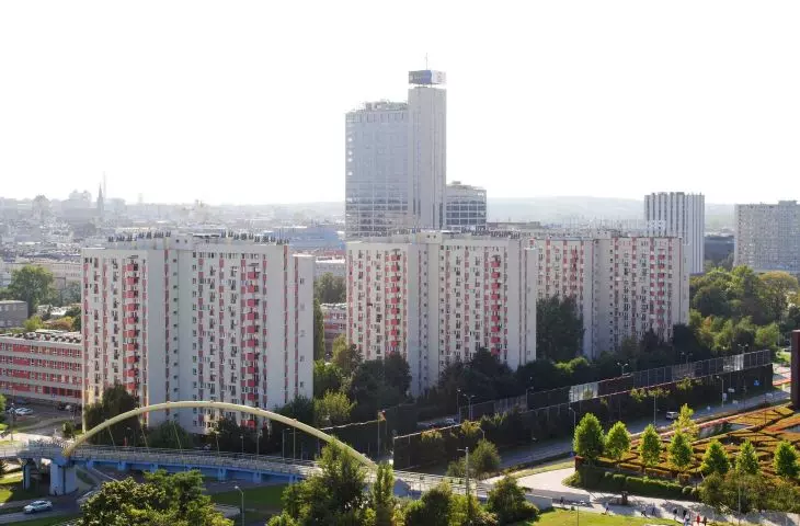 Kopalniana housing estate in Katowice, 1964-1967