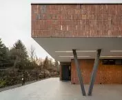 Skinny Haus in Warsaw - a house on a narrow plot of land