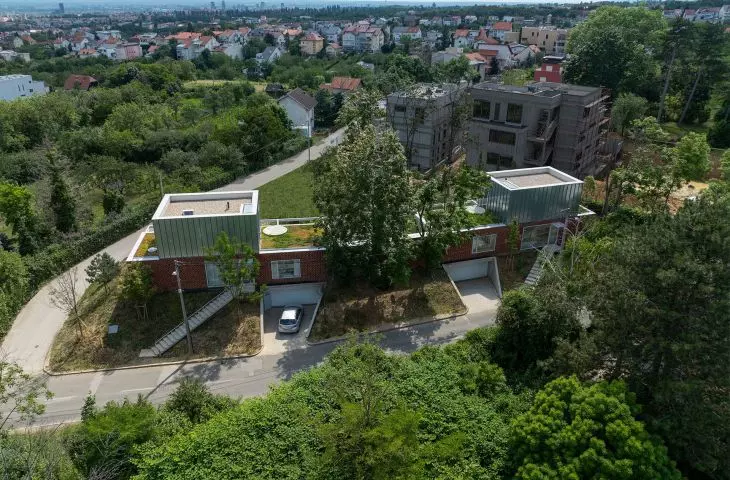 Double Villa Bukovac in Zagreb, Croatia