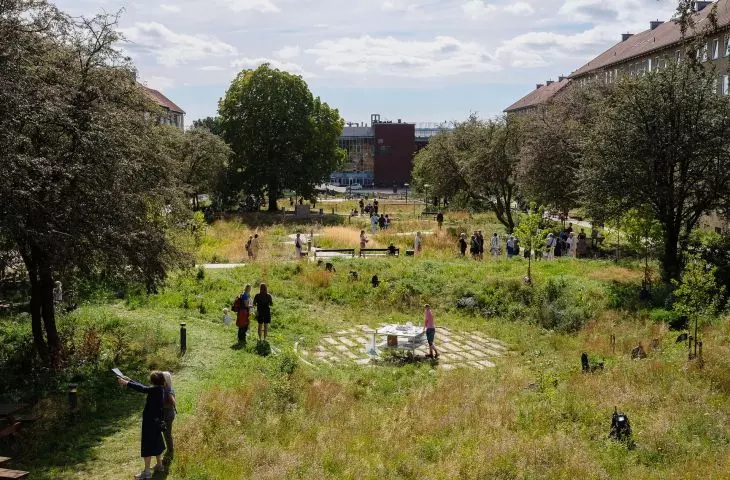 Grønningen-Bispeparken in Copenhagen, Denmark