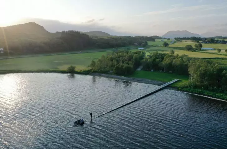 Sundshopen — Norweskie Szlaki Turystyczne, Sømna, Norwegia 
