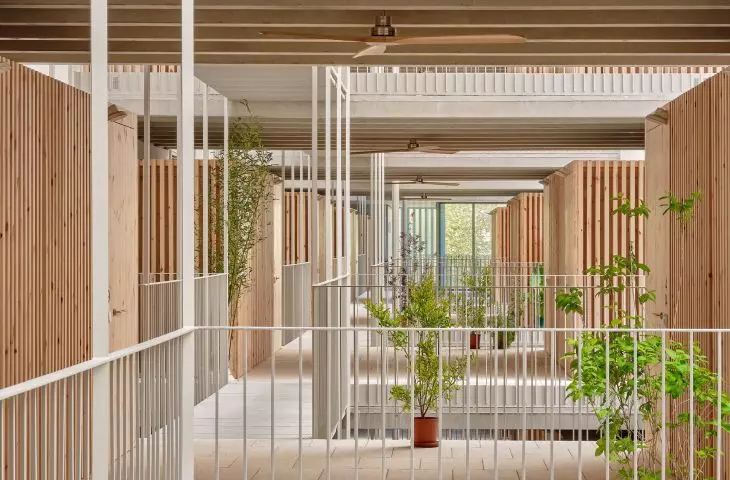 GREENH@USE 140 mieszkań społecznych w 22@ BCN, Barcelona, Hiszpania