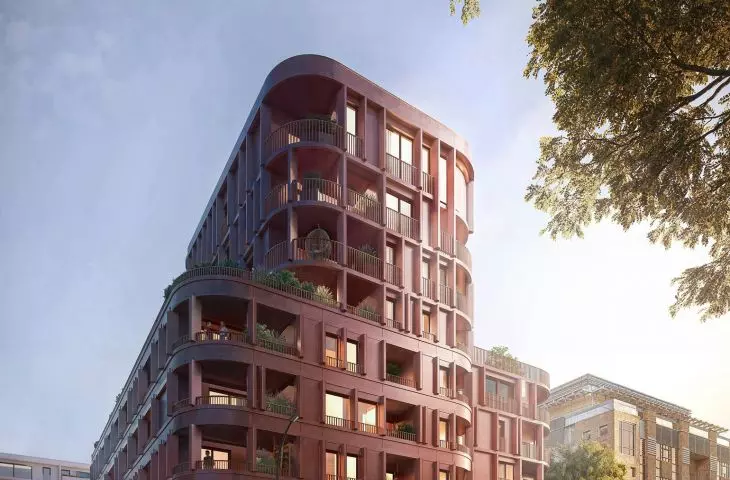 New estate lex developer on Gdanska Street in Lodz