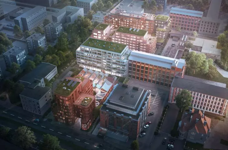 Nowe osiedle lex deweloper na ulicy Gdańskiej w Łodzi
