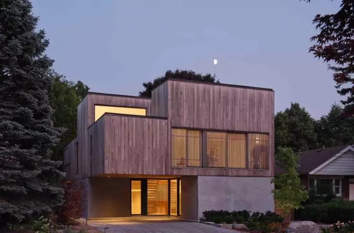 House of Monitors in Scarborough district, Toronto