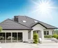 dachówka betonowa Braas Bałtycka, kolor czarny