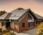 Braas Turmalin clay tile, anthracite color