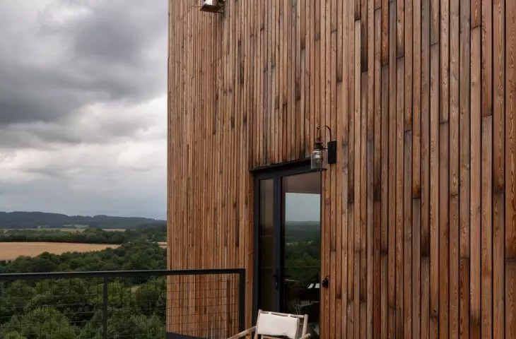A house in the landscape