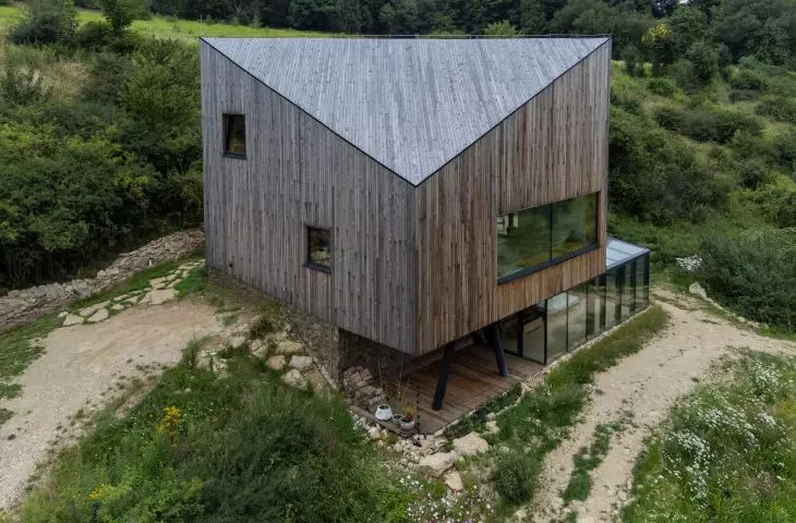 A house in the landscape