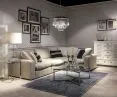Salon inspirowany marynistycznym stylem