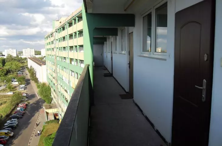 galeria - korytarz do mieszkań