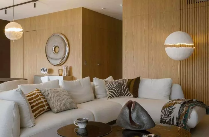 120-square-meter penthouse in Wilanów designed by HOLA Design studio