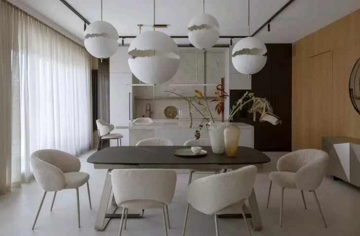 120-square-meter penthouse in Wilanów designed by HOLA Design studio