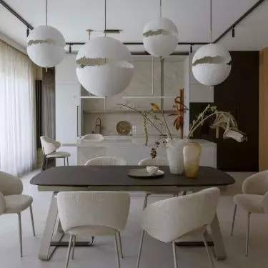 120-square-meter penthouse in Wilanów designed by HOLA Design studio