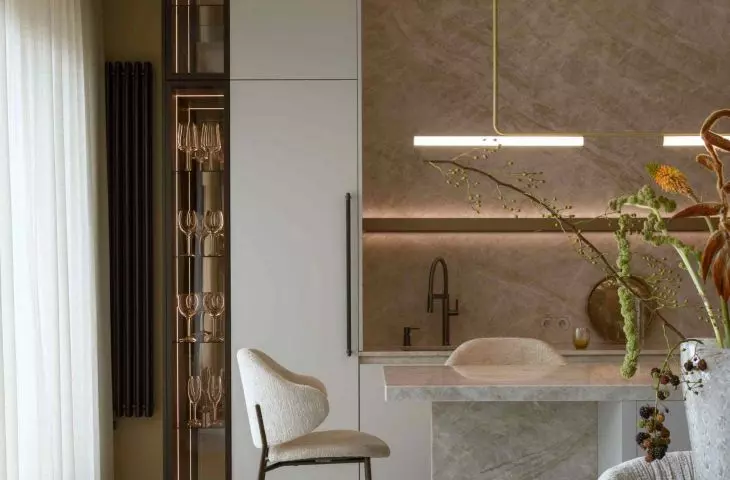 120-square-meter penthouse in Wilanów designed by HOLA Design studio