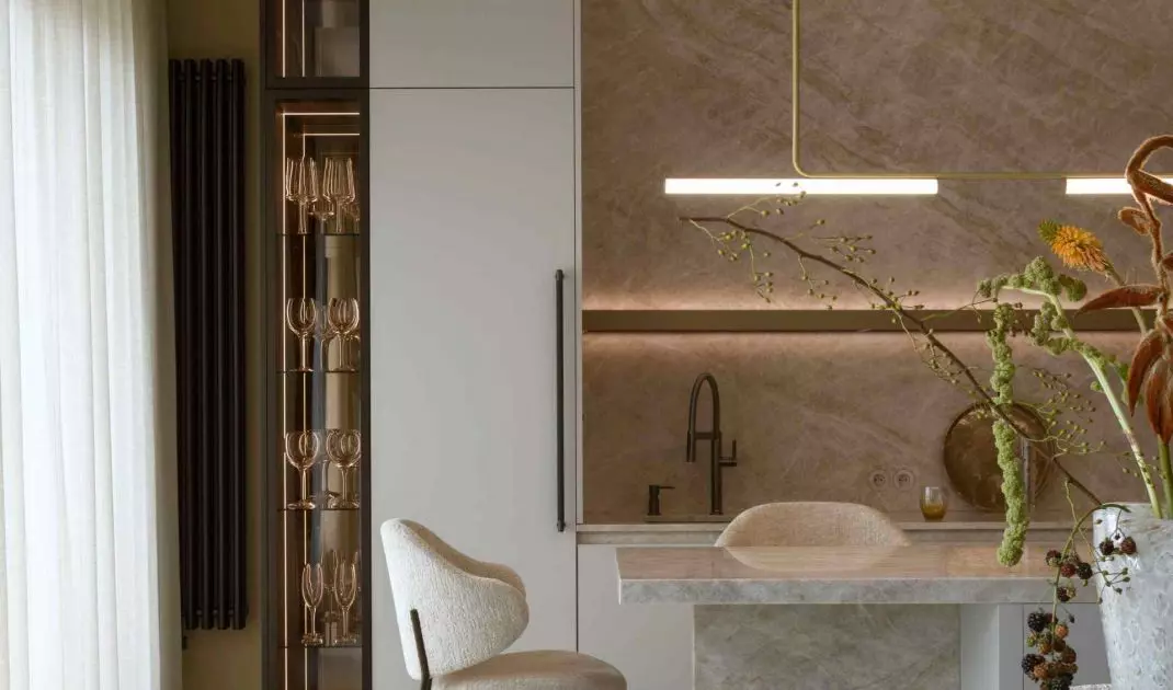 120-metrowy penthouse w Wilanowie zaprojektowany przez pracownię HOLA Design