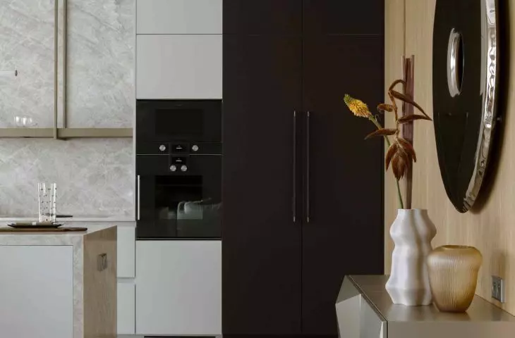 120-square-meter penthouse in Wilanów designed by HOLA Design studio