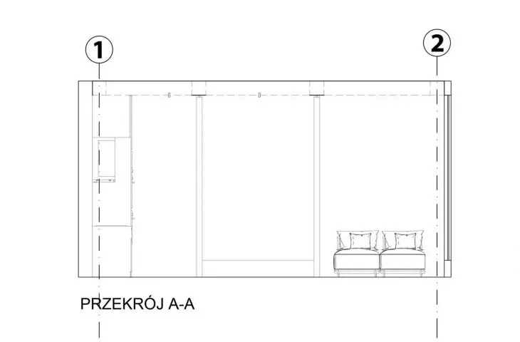 przekrój A-A