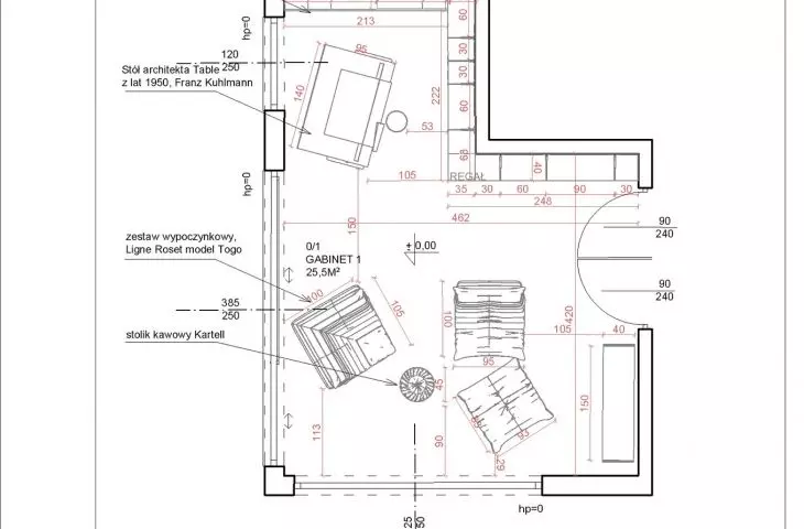cabinet projection