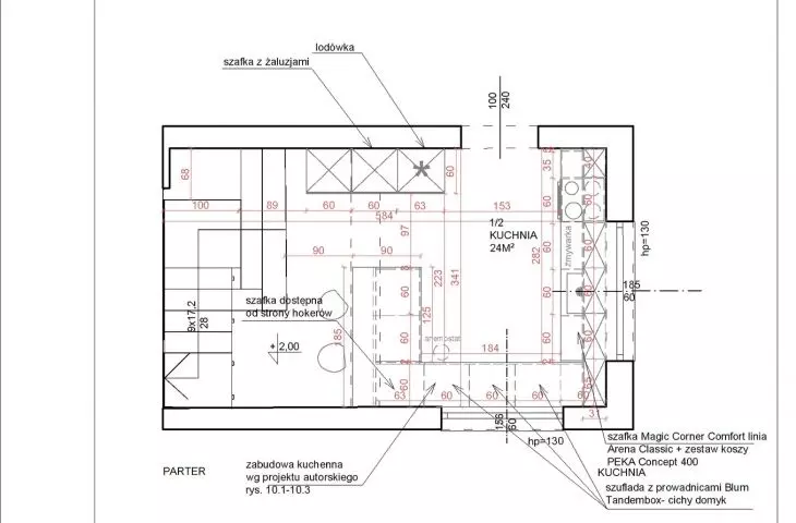 kitchen projection
