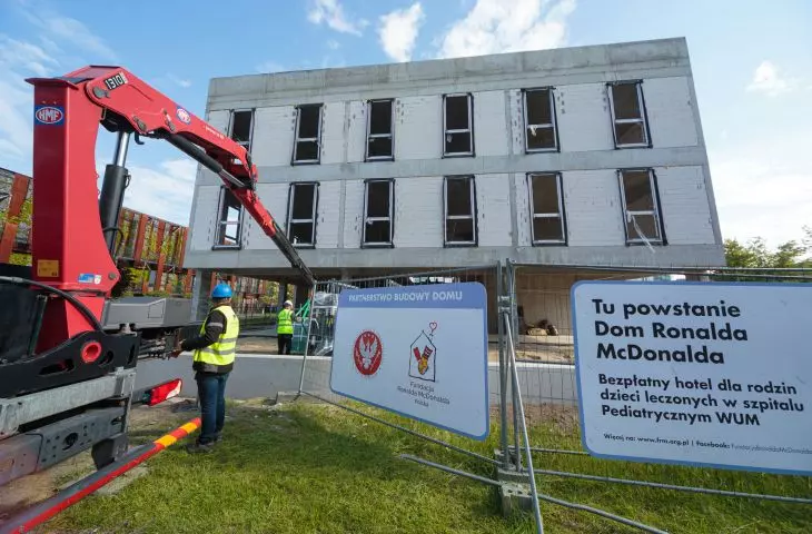Press Glass and Guardian Glass support construction of second Polish Ronald McDonald Foundation House