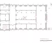 first floor, demolitions