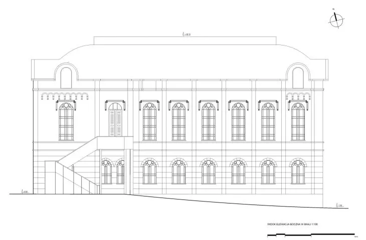 side view