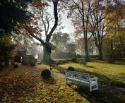 Park jesienią