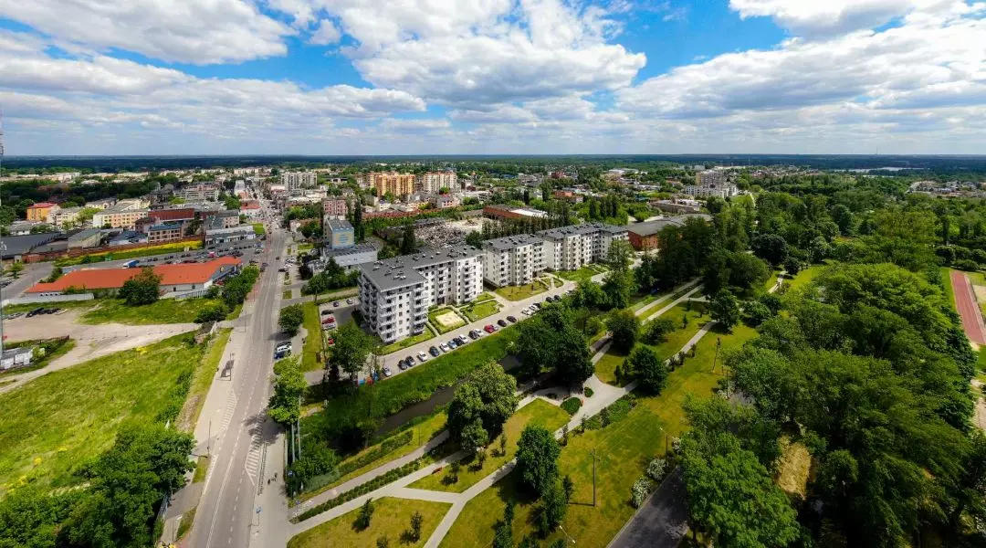 Wyróżnienie w kategorii Rewitalizowana przestrzeń publiczna w zieleni