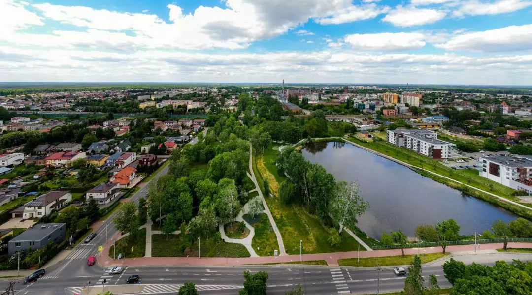 Wyróżnienie w kategorii Rewitalizowana przestrzeń publiczna w zieleni
