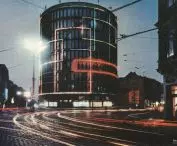 neony na Okrąglaku, pocztówka RUCH 1965-66