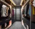 Illuminated closet