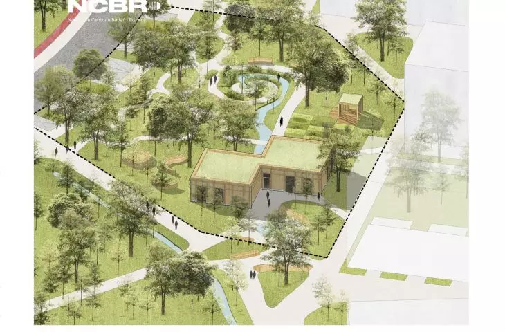 Community center project in Rzeszow