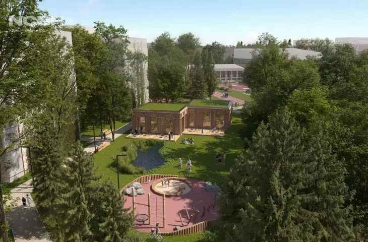 Community center project in Rzeszow