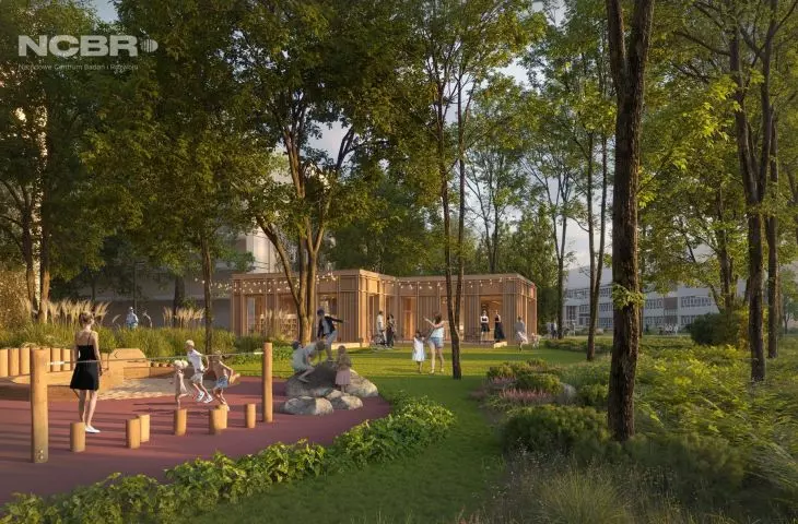 Community center project in Rzeszow