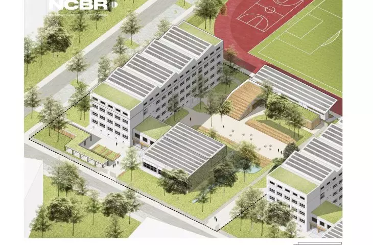 Project of thermal modernization and superstructure of the school 