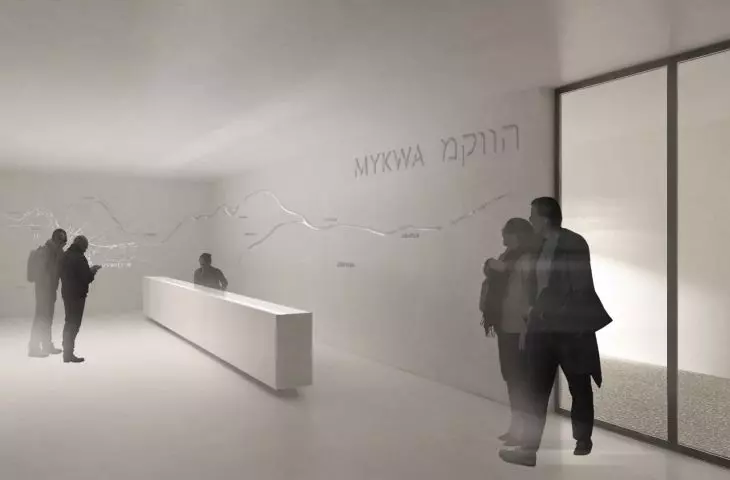 visualization of the interior of the pavilion